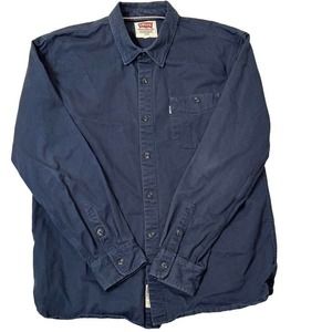 LEVI’S - 35 of 264 - Slate Blue - Denim - Button Cuff - Shirt - Large